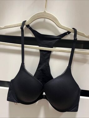 Victoria's Secret Black Body by Victoria  Racerback Bra